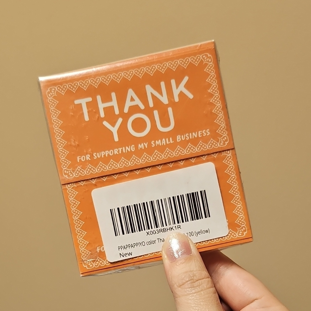 Bundle Item! Thank You Cards!